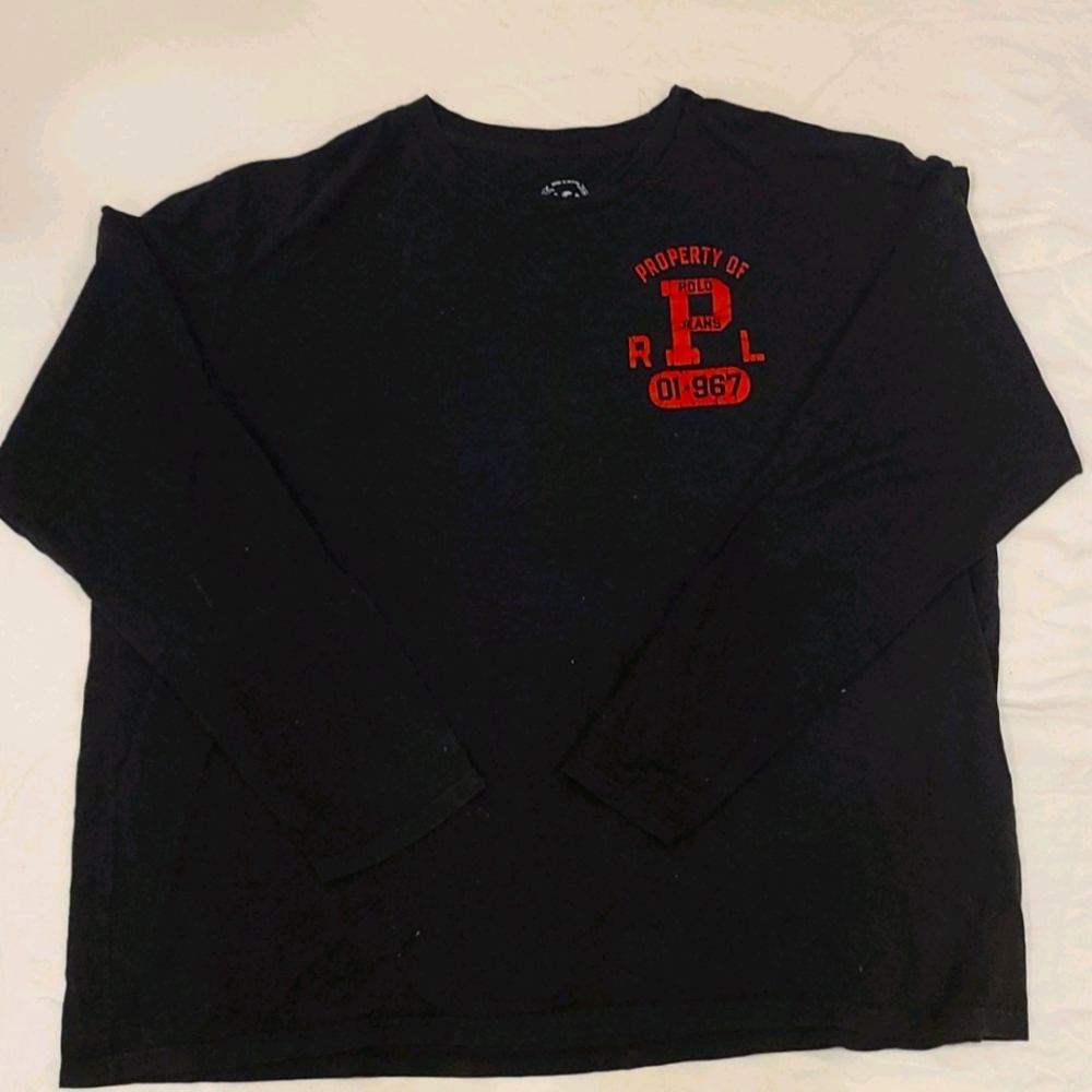 Long Sleeve Polo Shirt | XXL